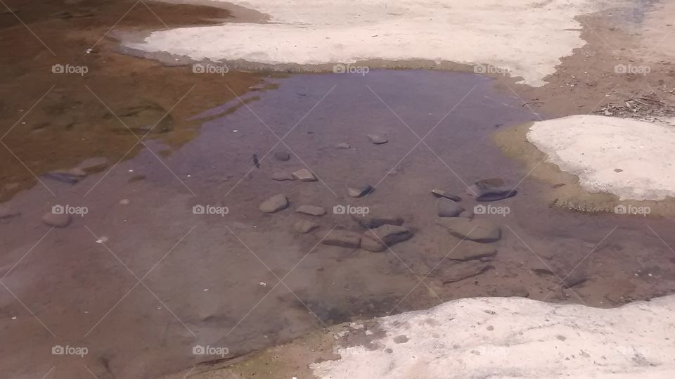 Rocks Under Water