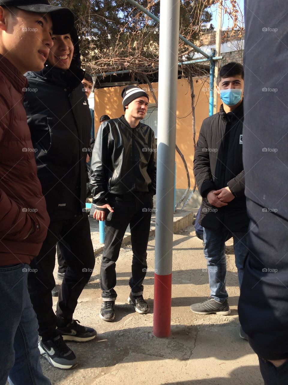 Guys at the practicum