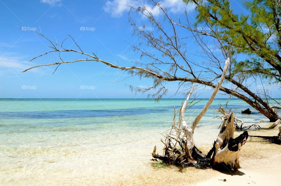 Alone beach un Cuba