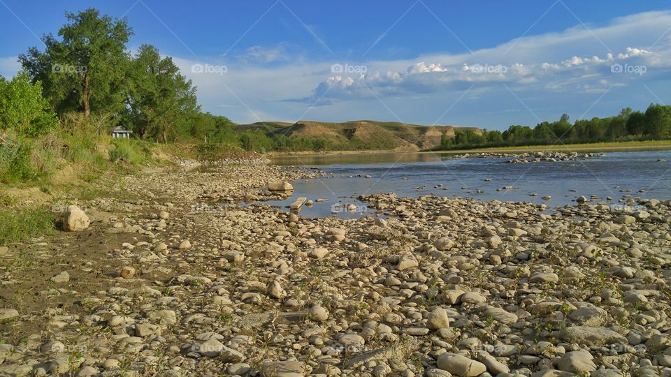 river bed
