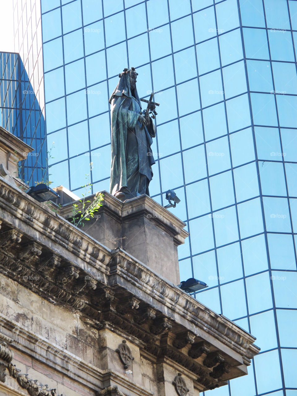 sculpture cathedral santiago plaza de armas by jpt4u