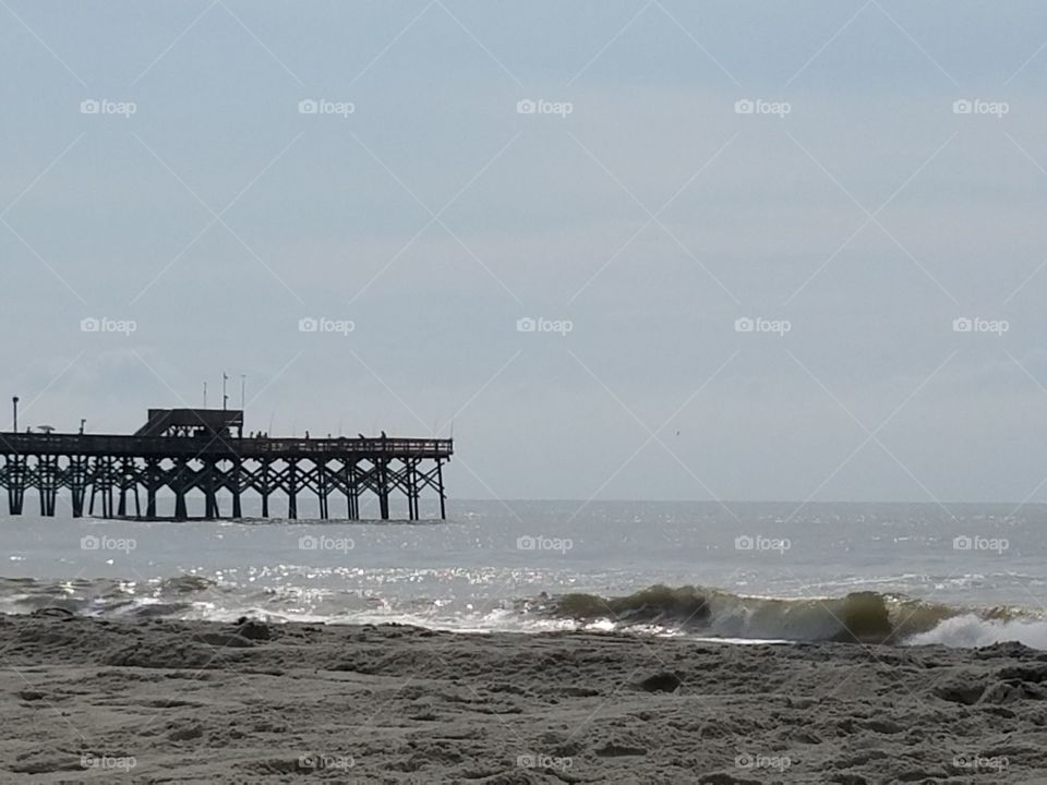 Apache pier at Myrtle Beach, South Carolina