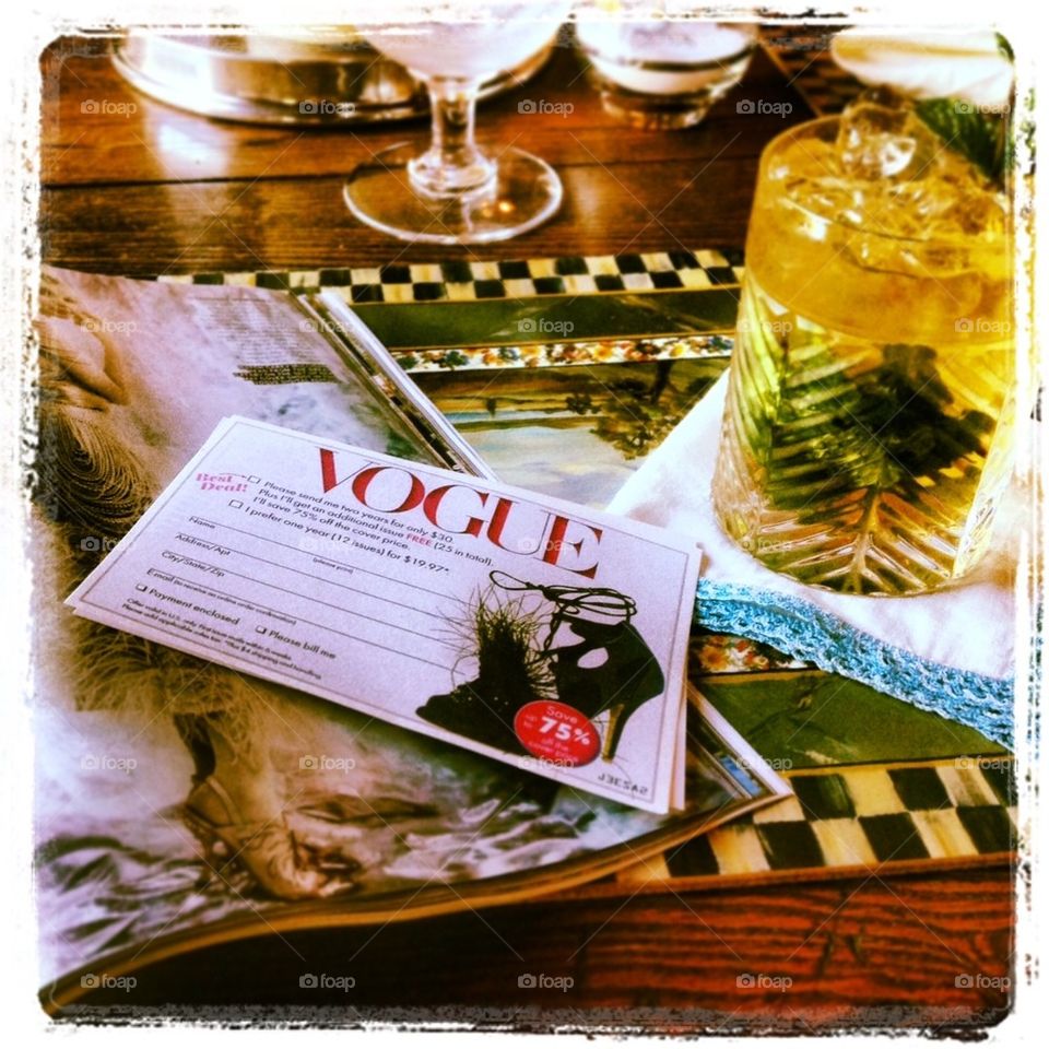 Mint juleps and mags