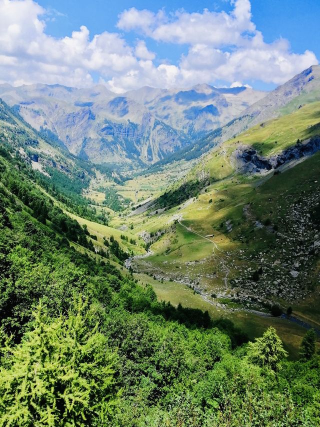 Landscape in mountain, France