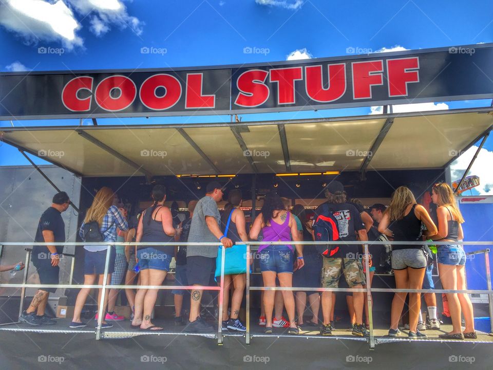 Waiting for cool stuff