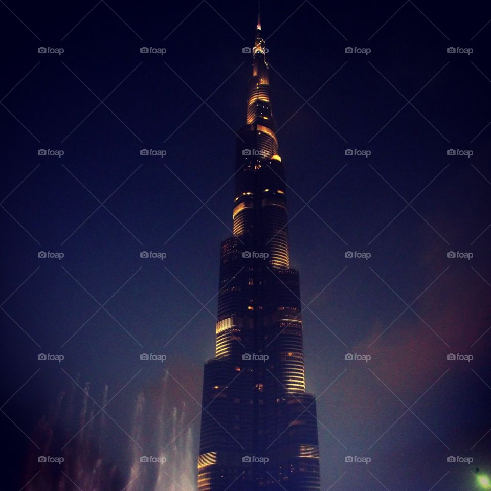 Burj Khalifa in Dubai !