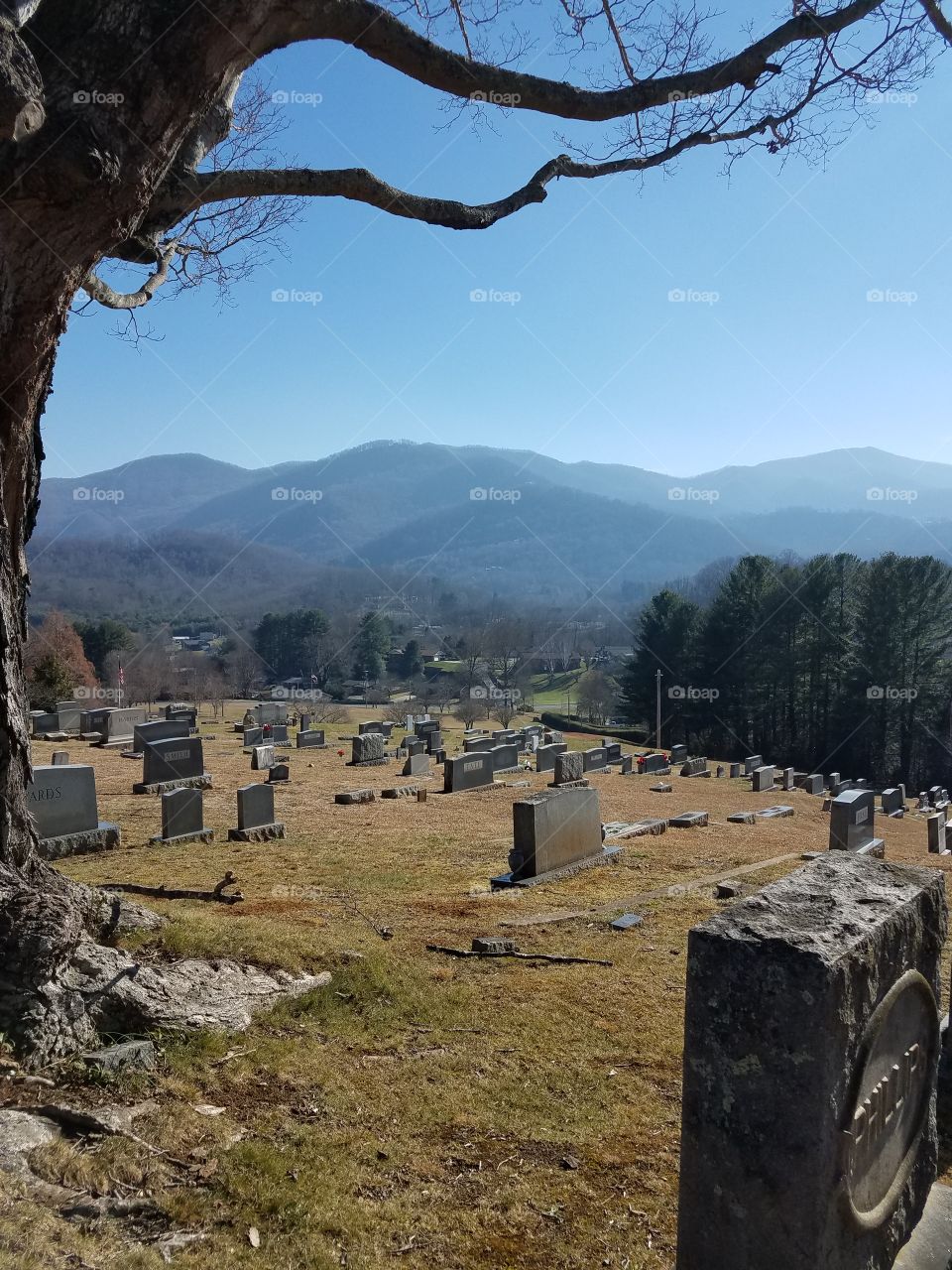 Mountainous Cemetery