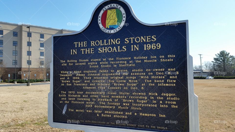 The Stones in Alabama 1969