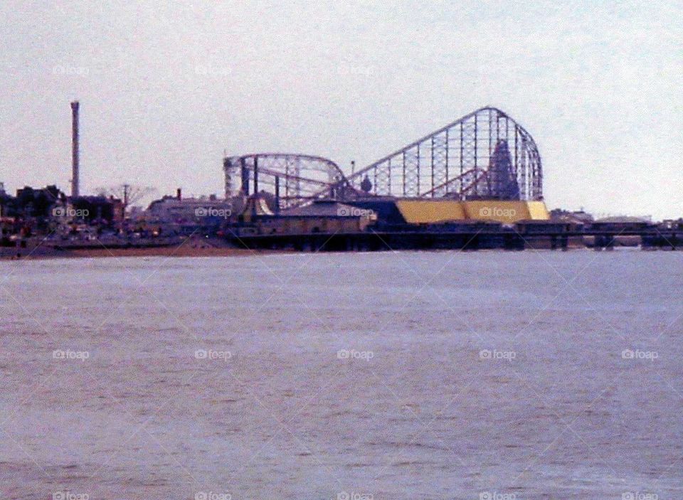 Blackpool roller coaster 