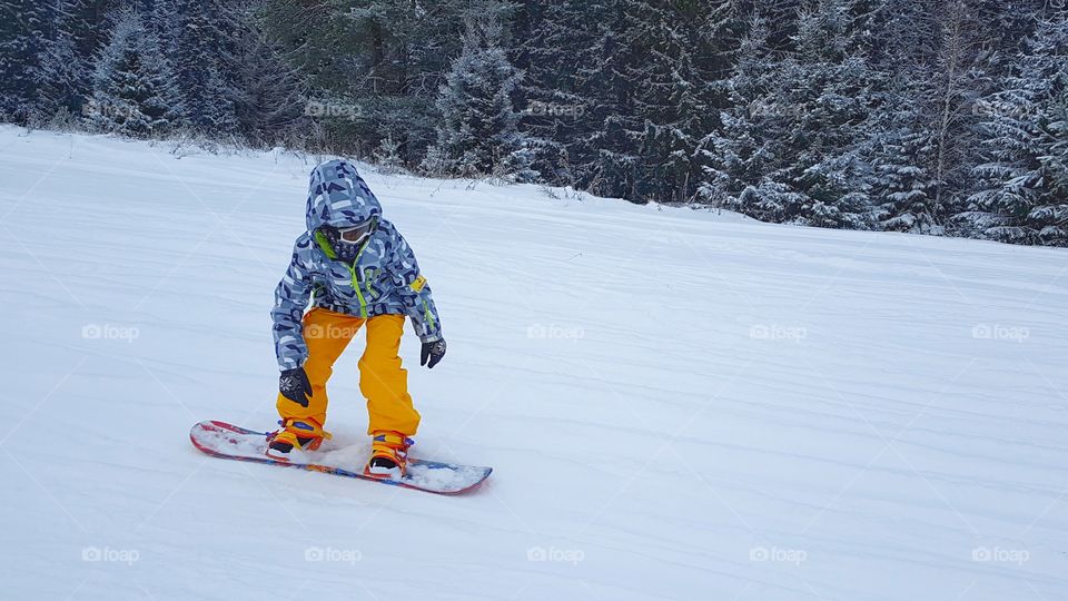 снежные вершины,  горы,  солнце,  зима, холод, отдых