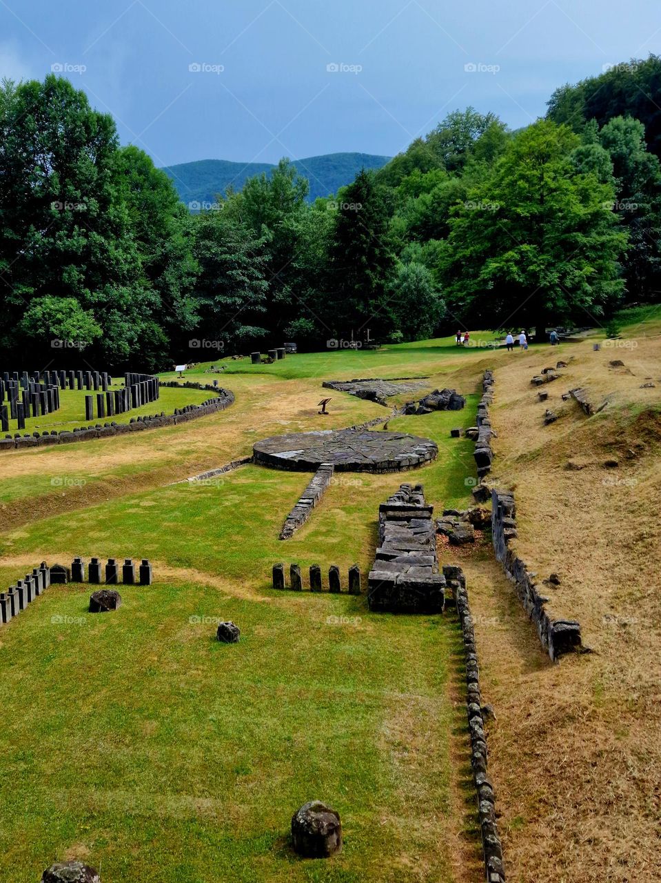 landscape archeological site Sarmisegetuza Ulpia