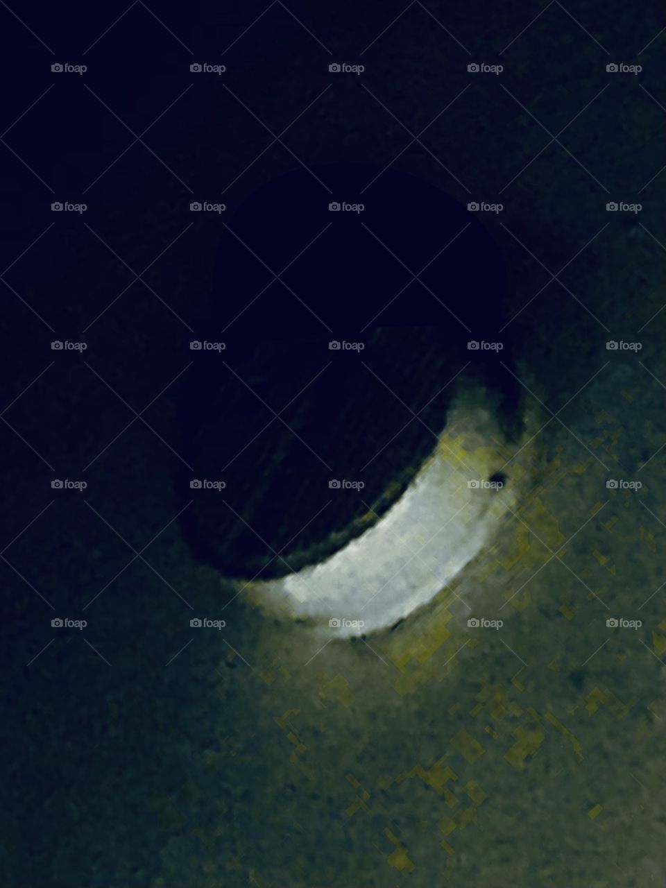 An abstract photograph of an object open to the viewers’ own personal interpretations.