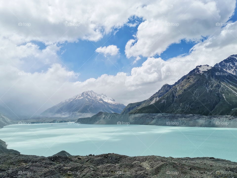 Tasman Glacier lookout point