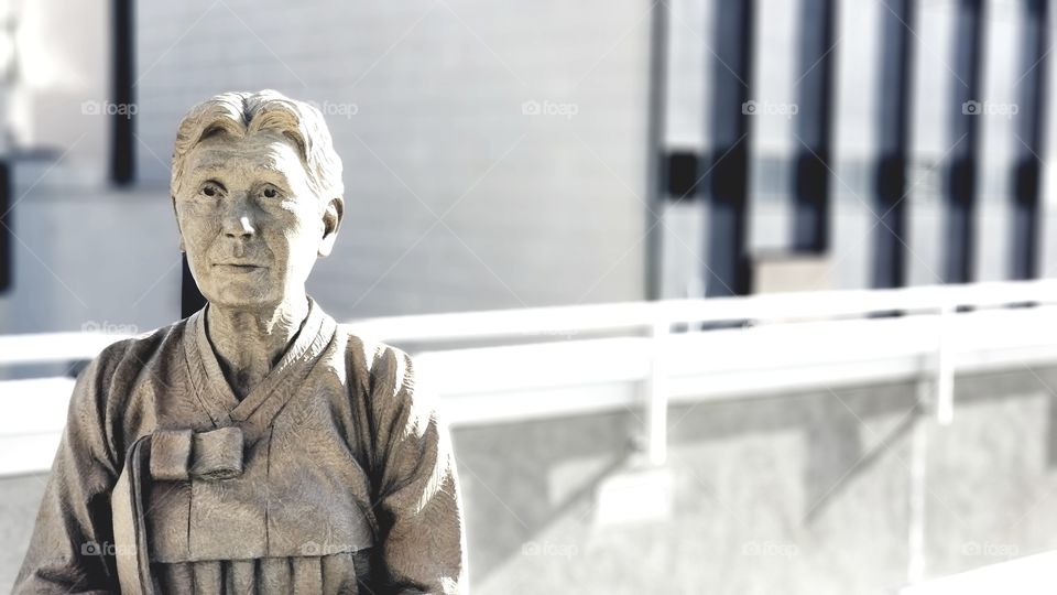 comfort women statue - SF