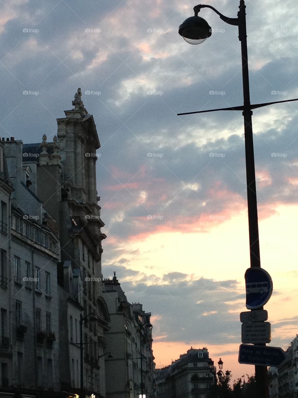 French sunset