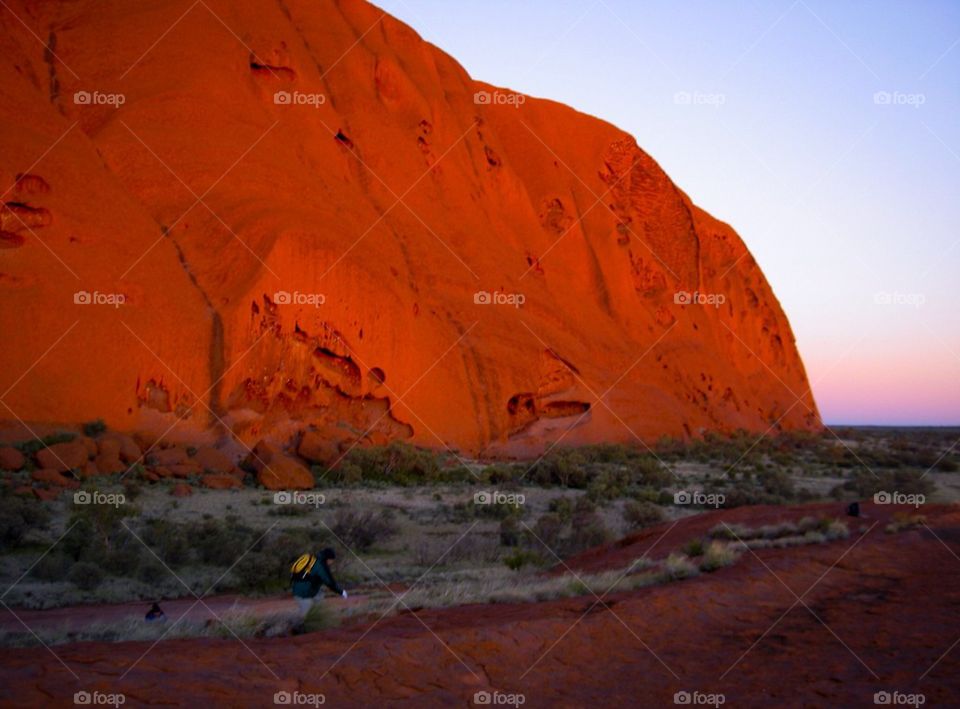 Morning glory by Uluru