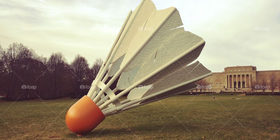sculpture at Nelson-Atkins Museum