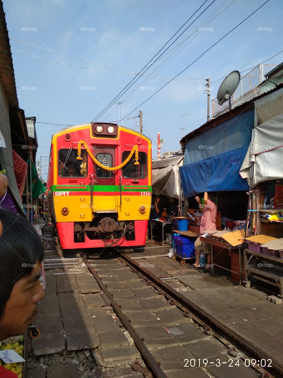 Train market