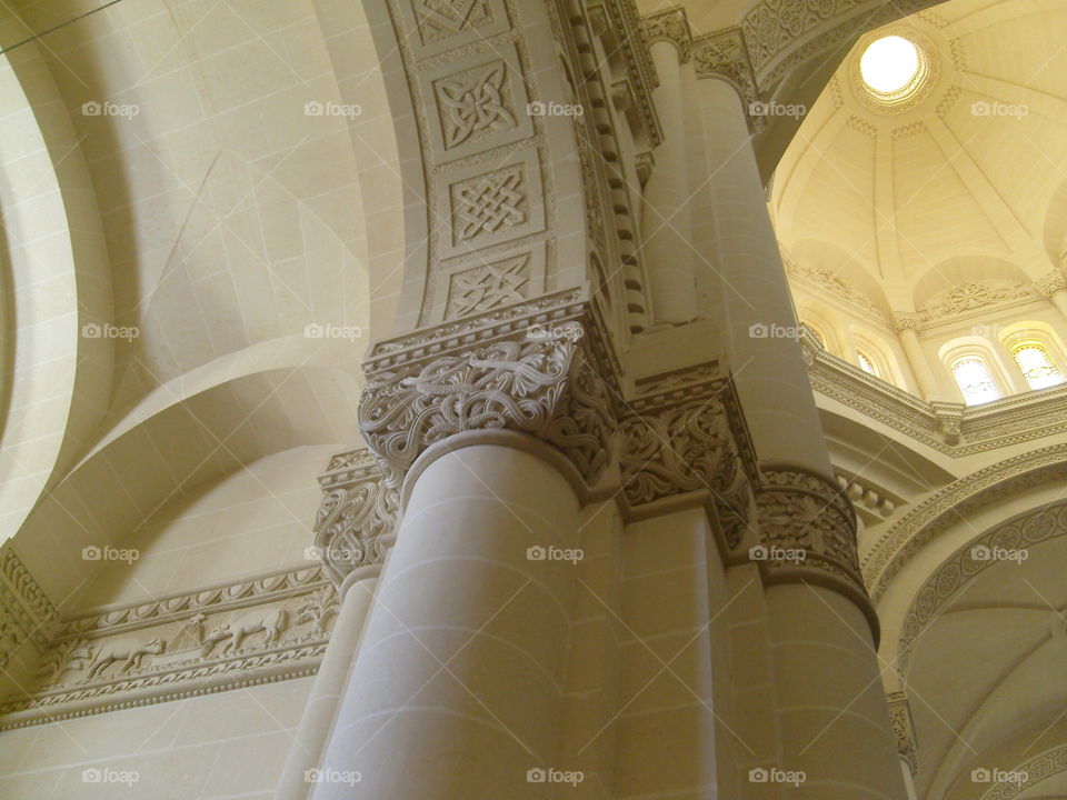 Malta Ta Pinu Sanctuary island Gozo snake symbolism on top of the pillar