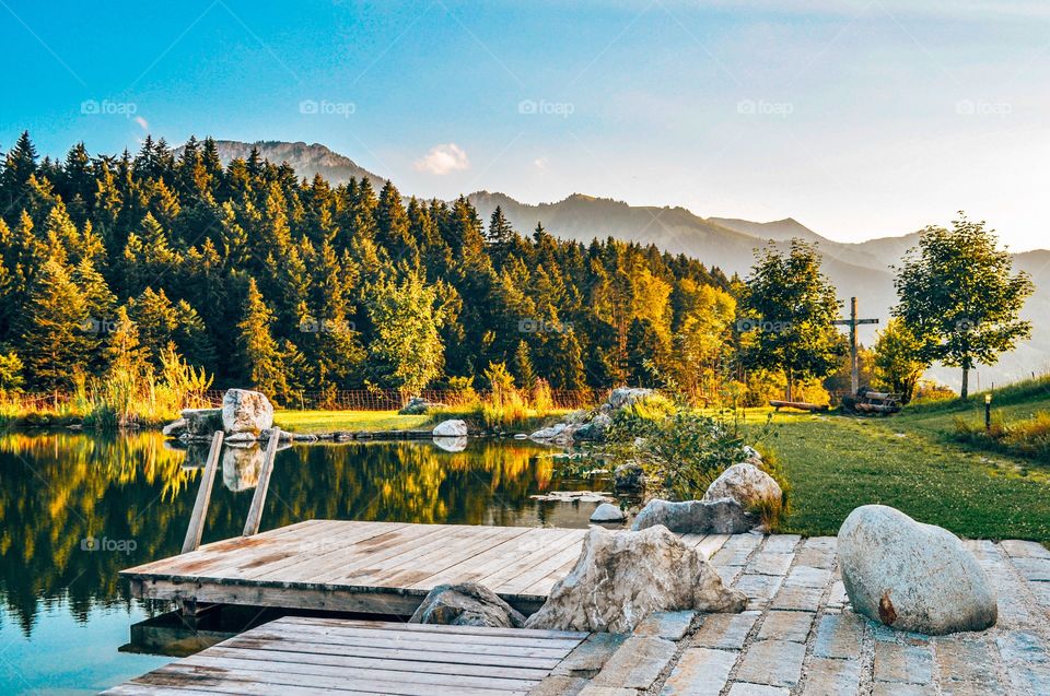 Lake View in Bavaria 