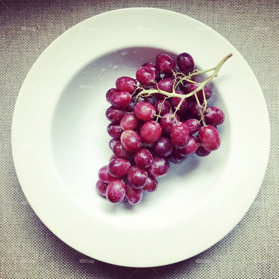 Grapes in a bowl