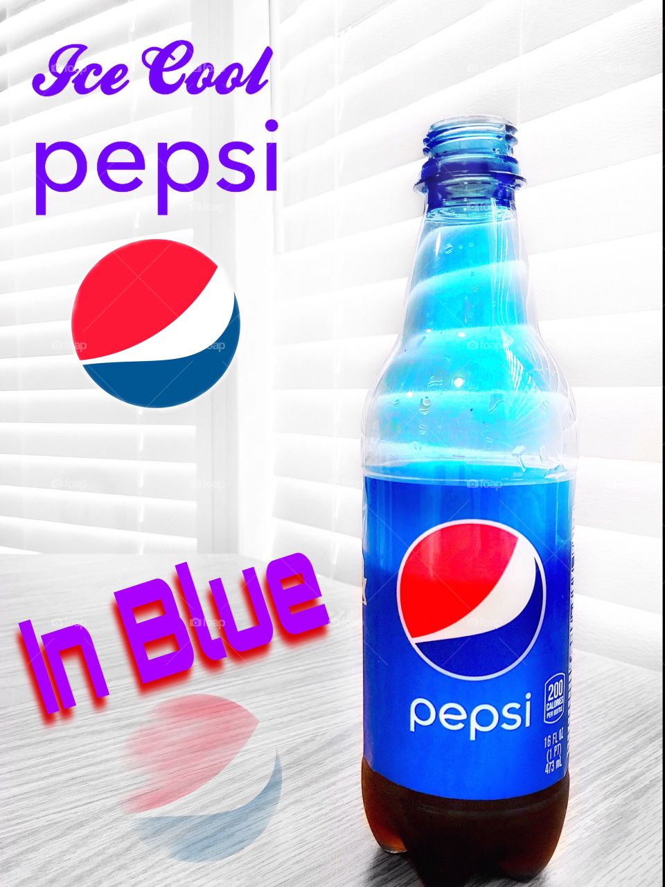 Pepsi in Blue