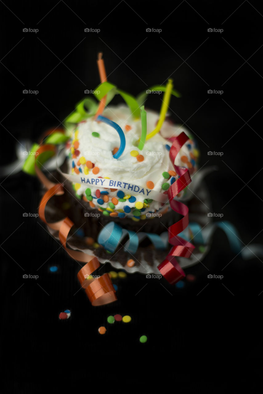 Happy Birthday cupcake great for anyone