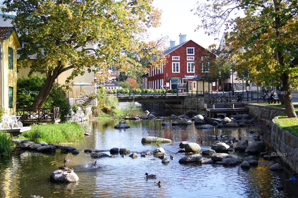 Autumn in Norrtälje, Sweden