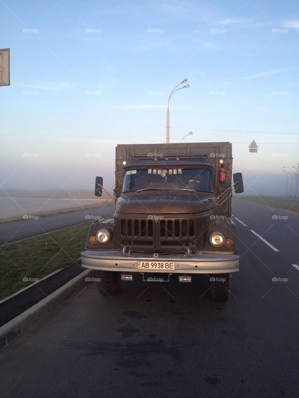 Army truck in Ukraine 