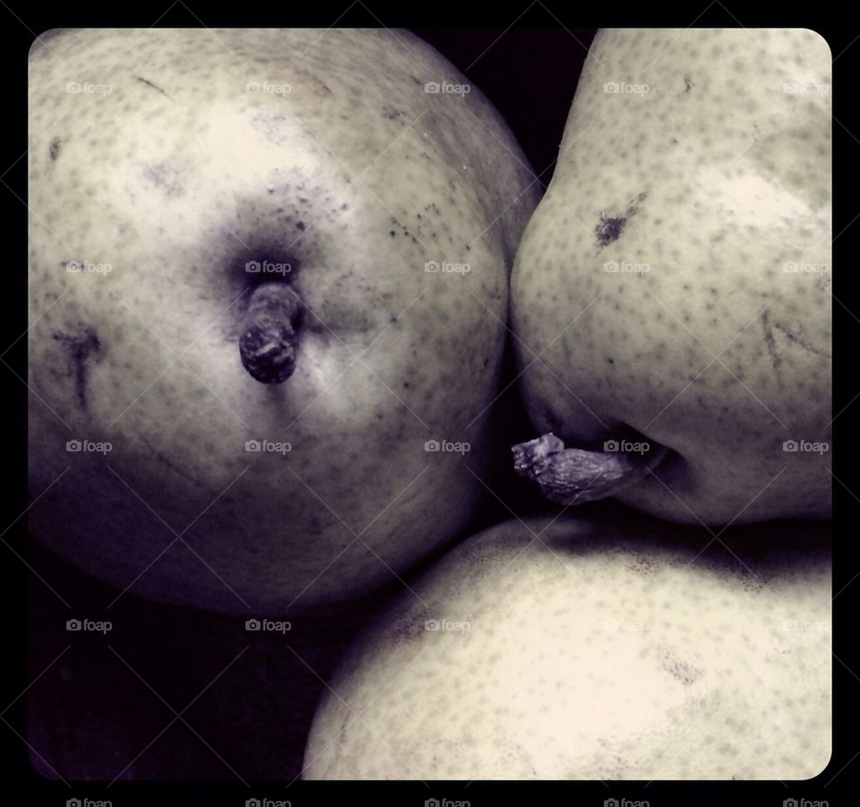 Pear close up