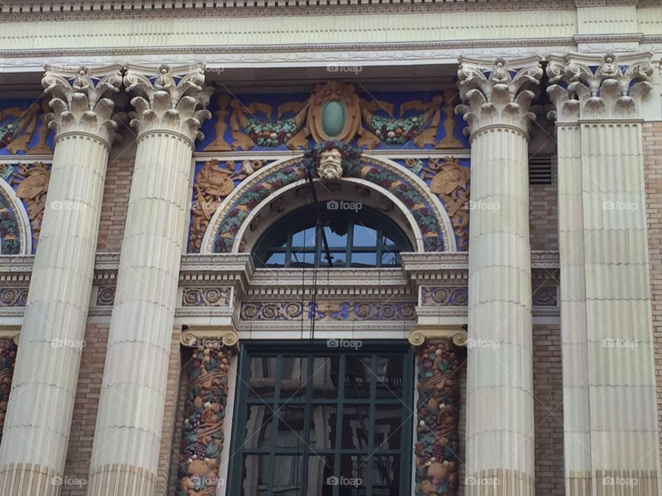 Ornate doorway in San Francisco