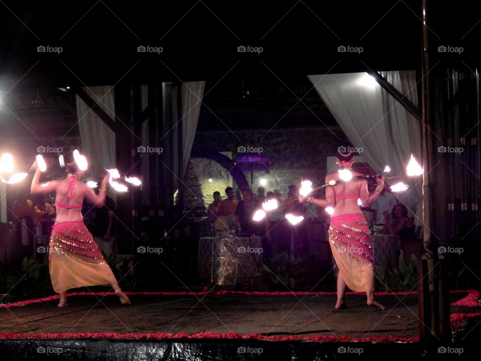 Beautiful Balinese dancer