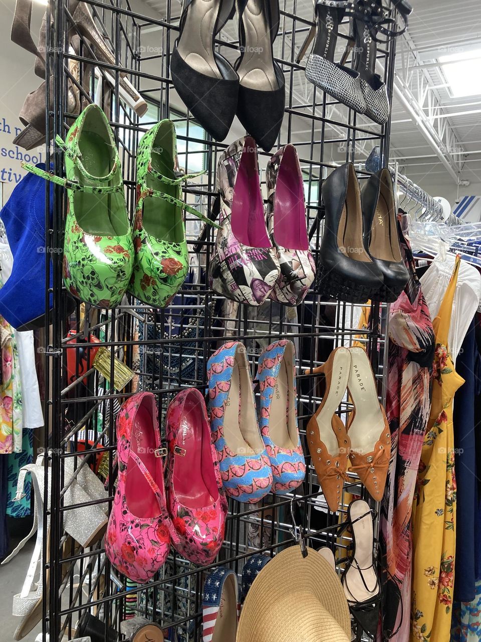 Shoes at Goodwill 
