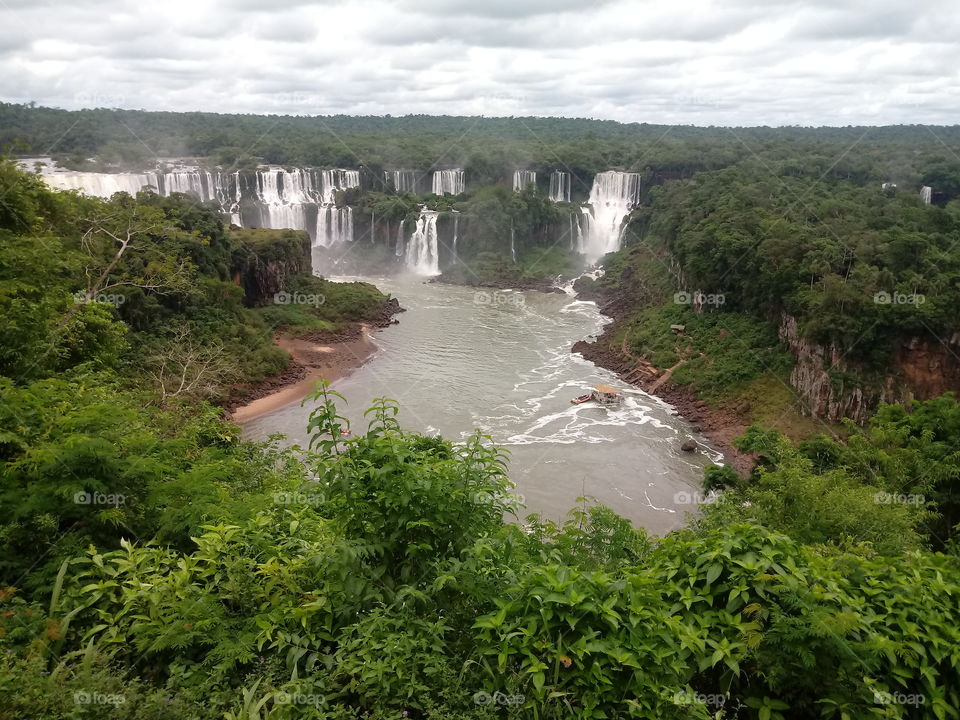 Cataratas of Foz do Iguaçu.