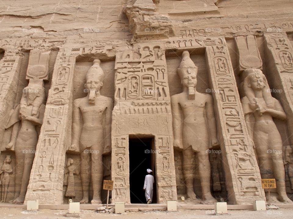Abu simbel in aswan