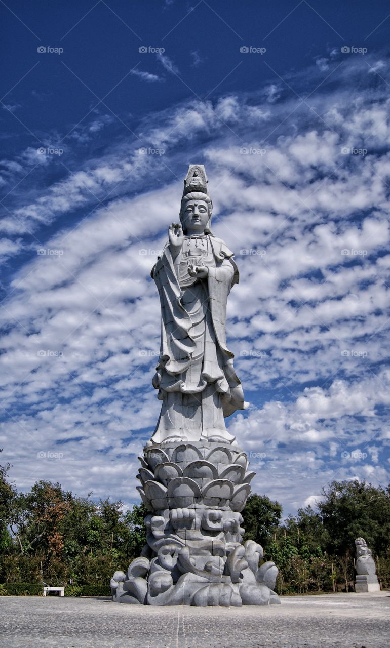 Buddha overlooking