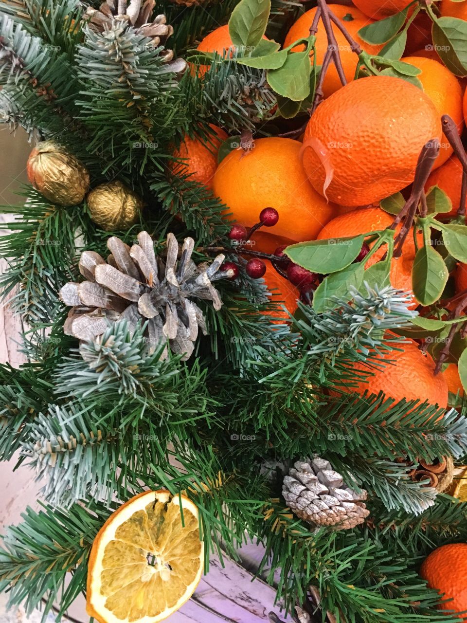 Christmas Tree Mandarin Orange
