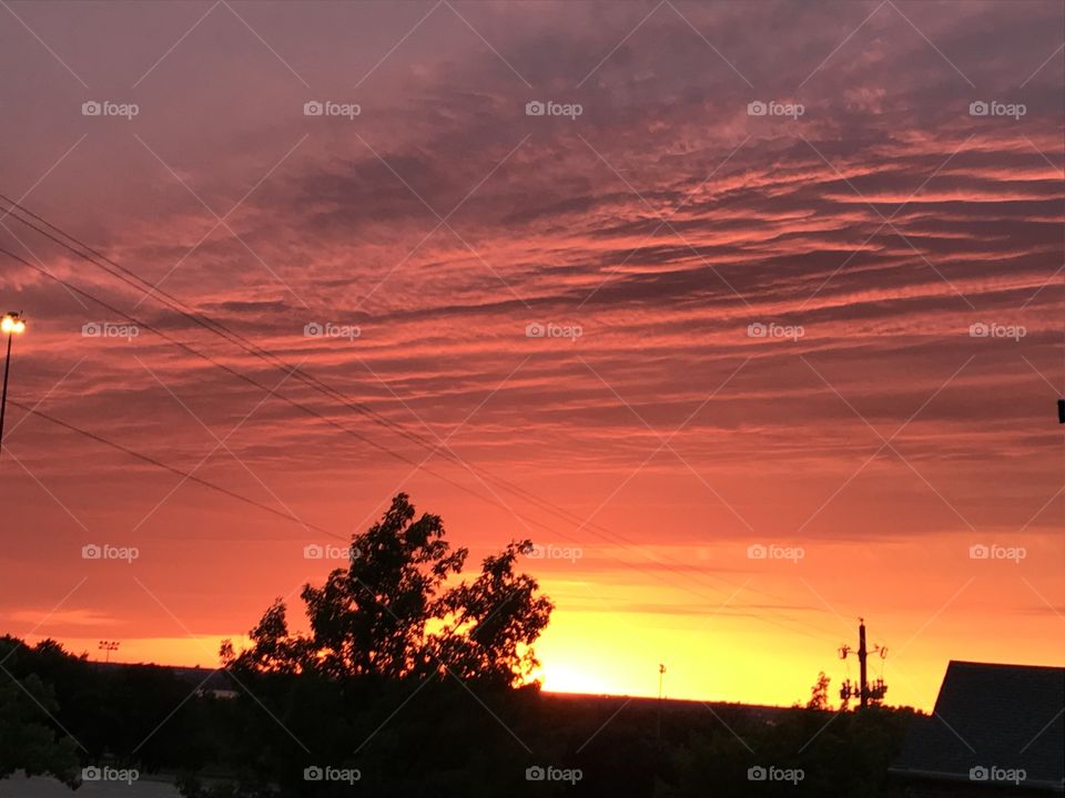 Sunset from Balcony