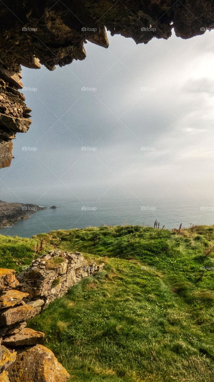 A view from a castle