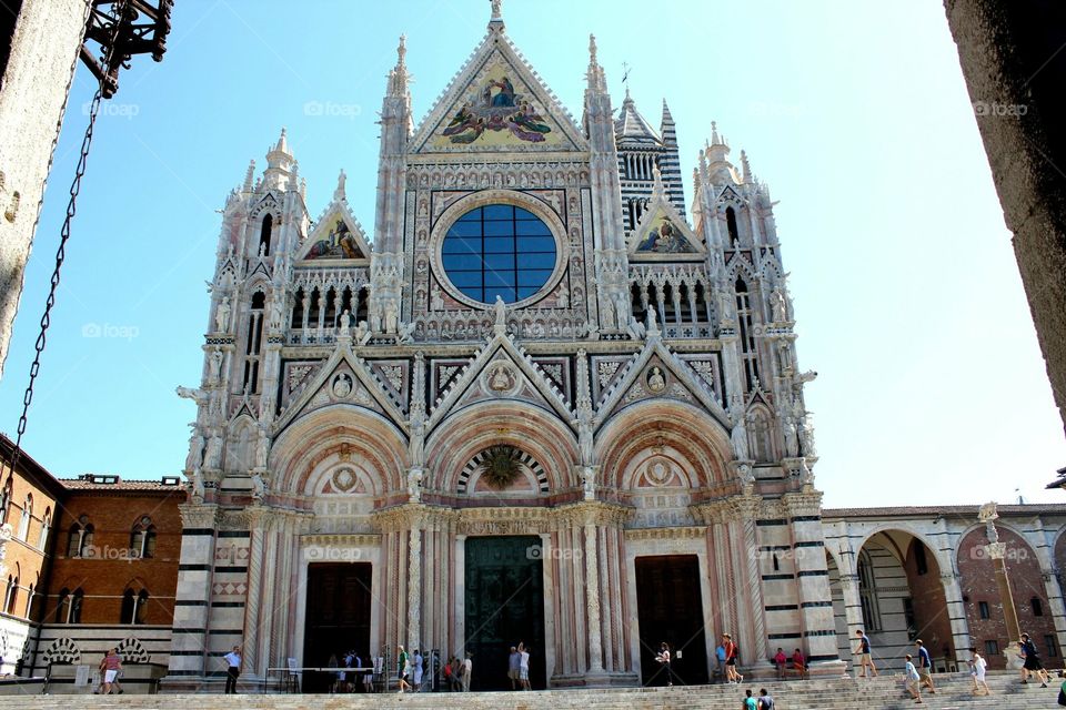 Church in Siena Italy  