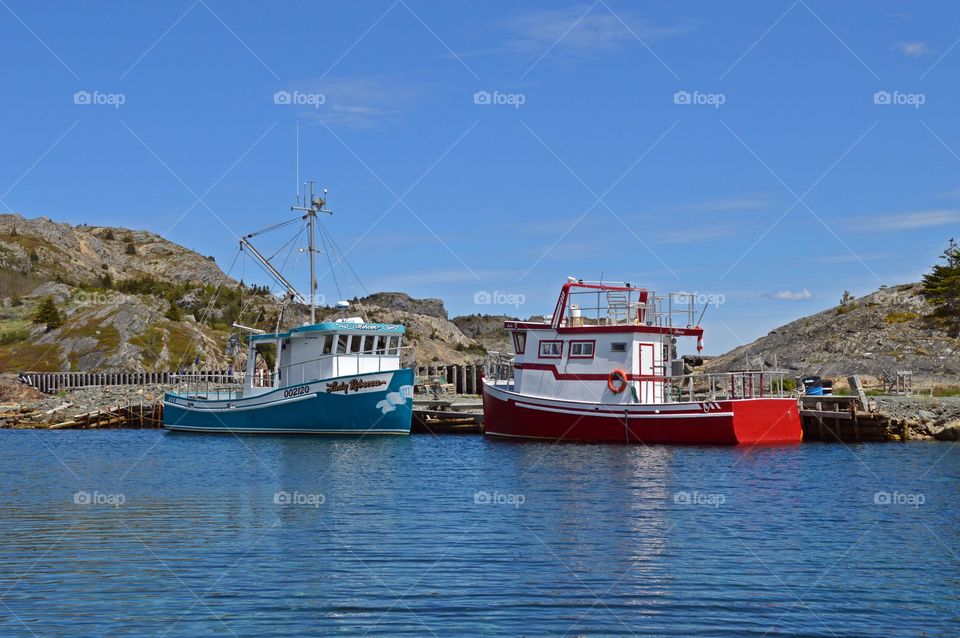 fishing boats