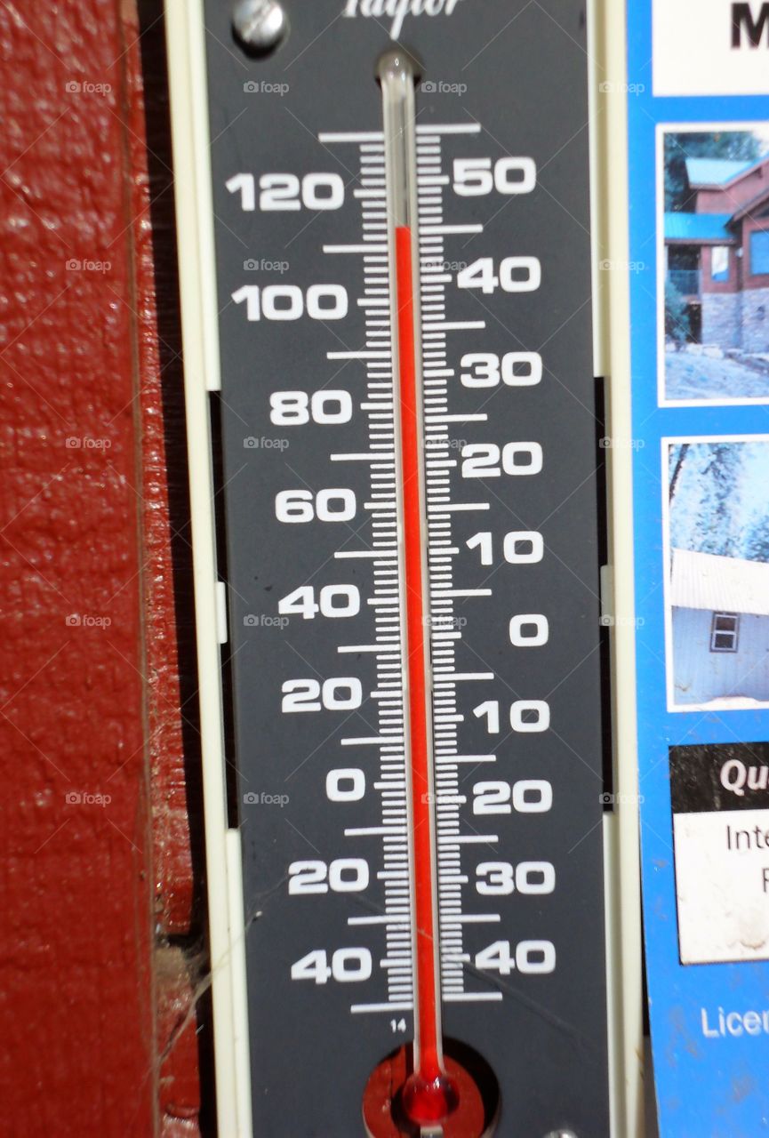 Temperature, Thermometer, Number, Scale, No Person