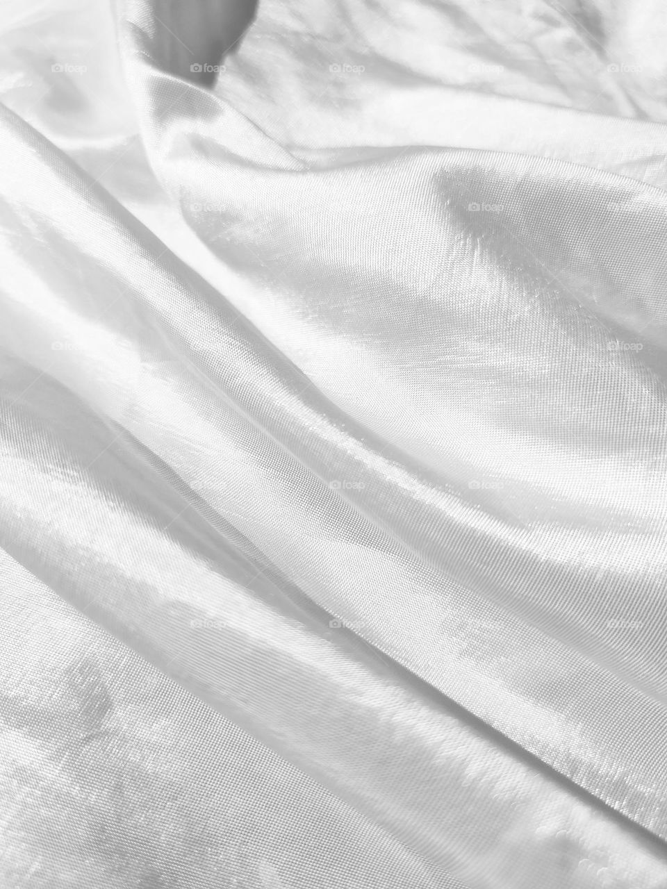 White Silk Fabric