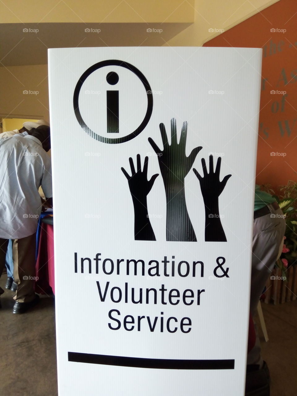 volunteer sign