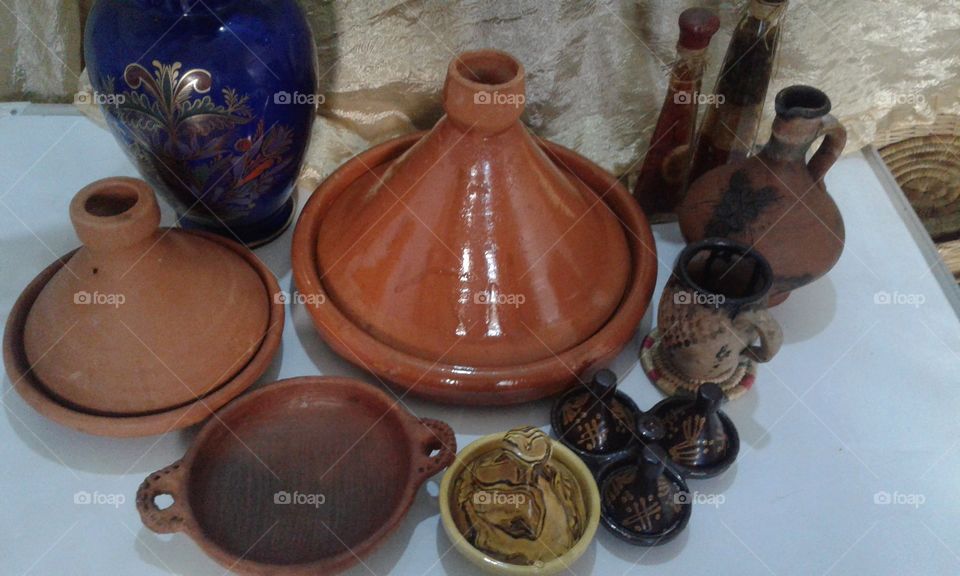 pottery  set