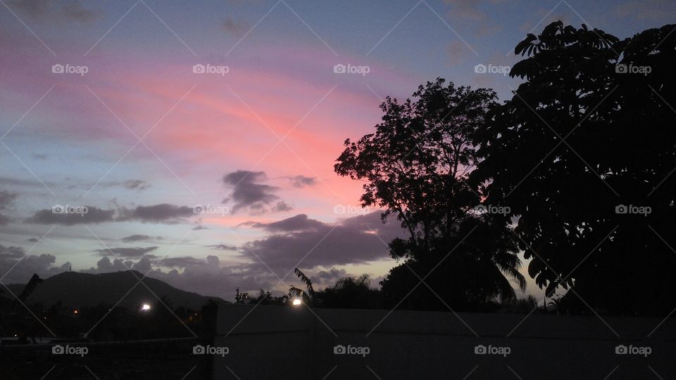 Sunset @ San Lorenzo, Puerto Rico