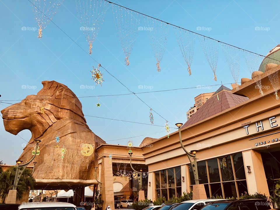 Pyramid shopping mall