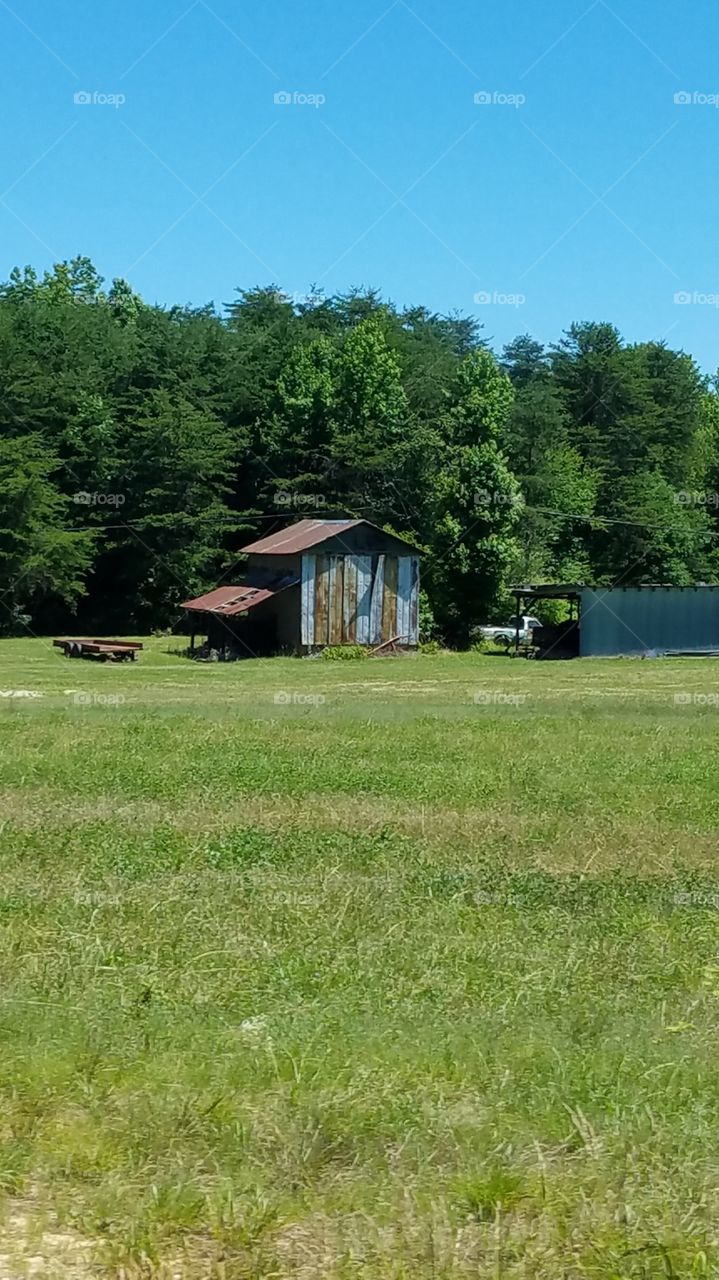 old shed