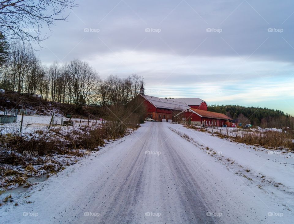 Winter, Lørenskog. Norway