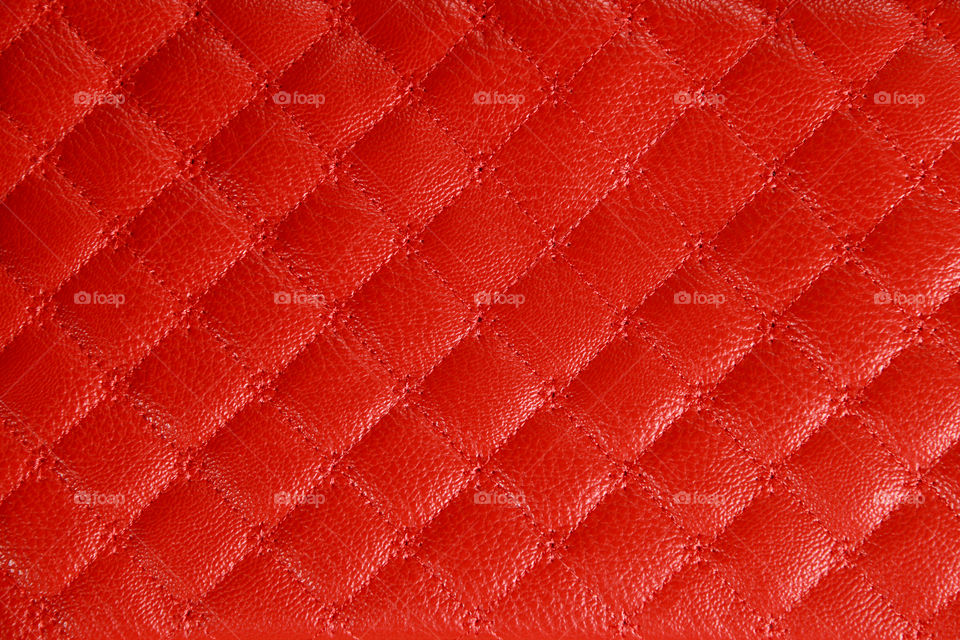 Red Leather texture background